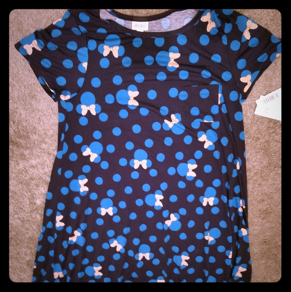 Lularoe carly large nwt new disney